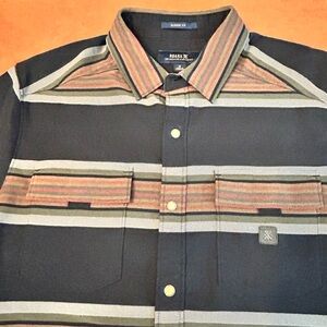 Roark Men’s snap button shirt